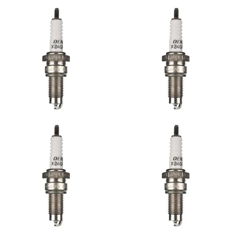 Zertifiziert DENSO Zündkerze X24GPR-U 4er Set