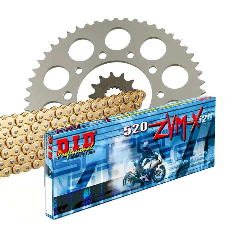 DID Kettenkit (für: Suzuki DL 250 V-Strom ABS 17-21 ) 520 ZVMX Heißes Angebot