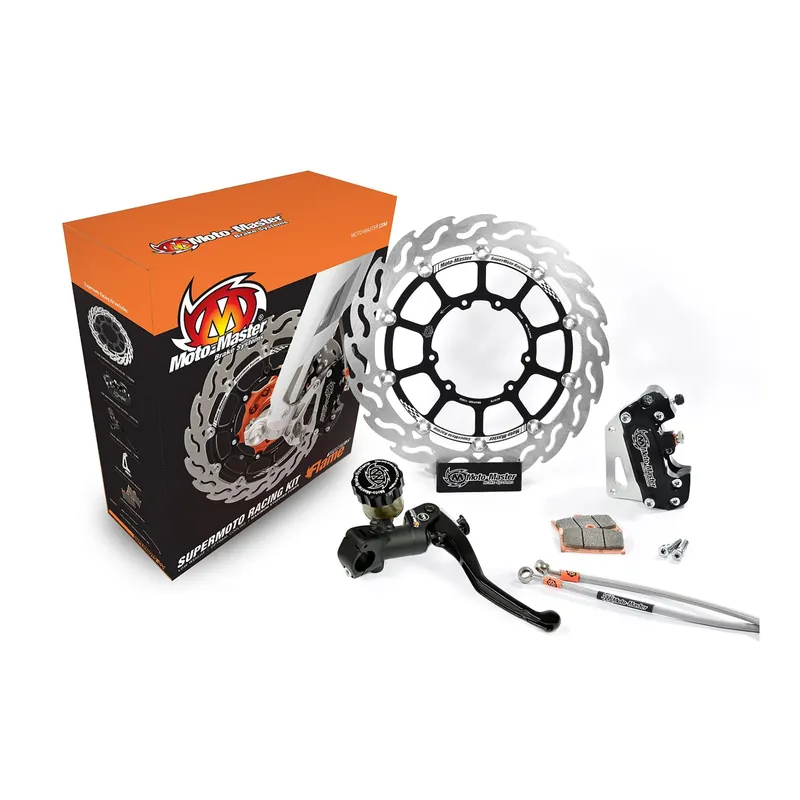 Moto-Master Supermoto Kit 300 Flame Bremsscheibe Bremssattel Bremspumpe 313094 Knallerangebot
