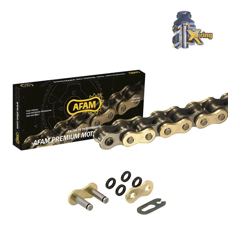 Top-Preis AFAM Kette 520 XRR3-G Xs-Ring 118 m. Clip-Schloss A520XRR3-G 118L