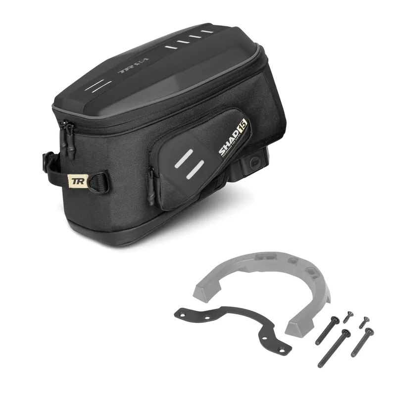 Neu Im Sortiment SHAD Tankrucksack x0tr15c Click System inkl. Fitting Kit 194-159-1085