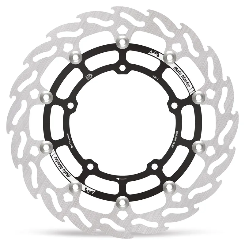 Solange Der Vorrat Reicht Moto-Master Bremsscheibe Flame vorn schwim. Supermoto Racing 320 links 112454