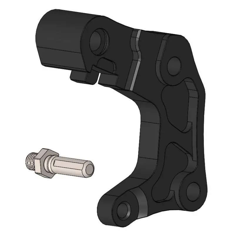 Moto-Master Bremssattel-Adapter Supermoto Street Adapter 320 mm Ø rechts 211153 Kracherpreis