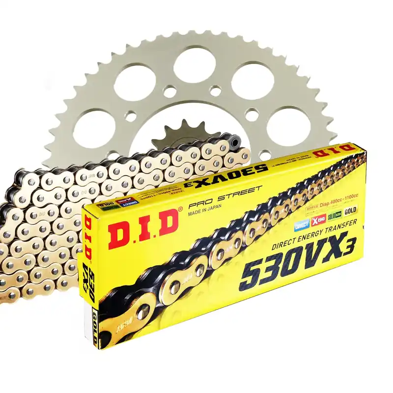 DID Kettenkit (für: Ducati Pantah SL 600 82-84 ) 530 VX3 Kostenfreie Lieferung