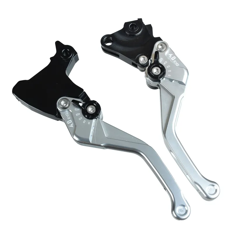 PUIG Bremshebel + Kupplungshebel Set v4 kurz silber (für: BMW S 1000 R ABS K63 21-24 ) Sichere Zahlung